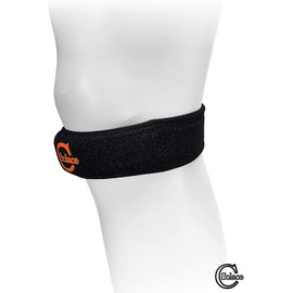 Solace Care PATELLA KNEE STRAP SUPPORT (PAIR OFFER) – Adjustable Jumper / Runner Knee Strap Brace - Patella Tracking Wrap - Tendonitis Strap, Irritated Kneecap - For Training & Sports Activities