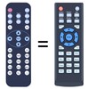 New Remote Control Replacement fit for LOREX DVR LHV2000 and