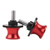 CHIFUN 2Pcs 6MM M6 X1.5 Motorcycle Swing Arm Spools Sliders