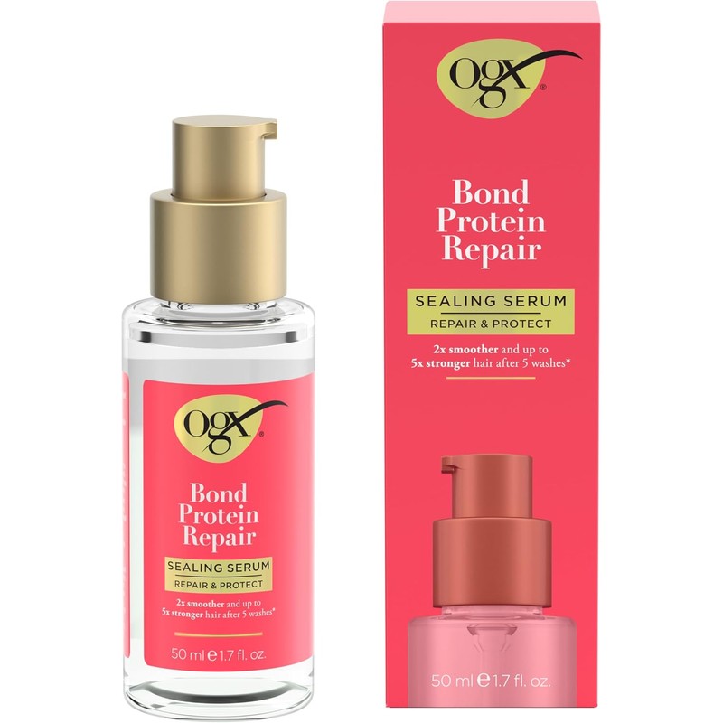 OGX, Serum BOND REPAIR All In One, 80% Cabello más