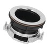 114mm Garbage Disposal Sink Flange Kit with Splash Guard Stainless