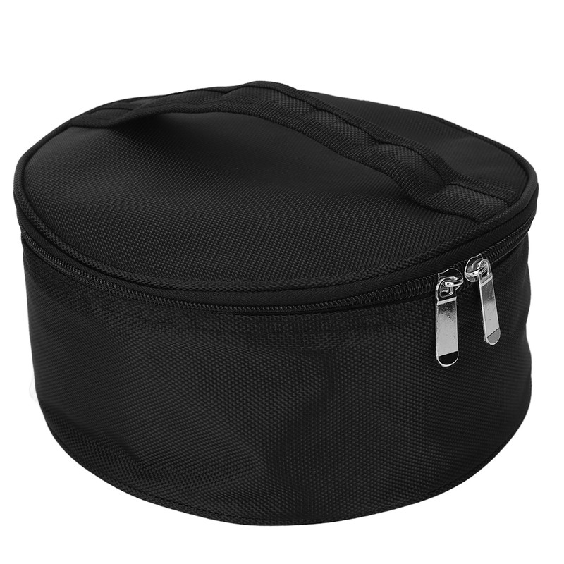 Barrel Makeup Bag Waterproof Abrasion Resistance Polyester Travel Cosmetic Bag
