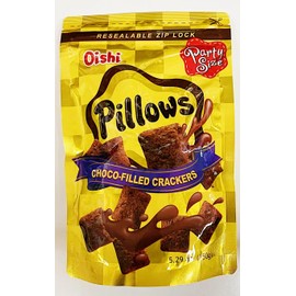 Choco-Filled Crackers, 5.29 oz (150g), Resealable Pack，2 Packs