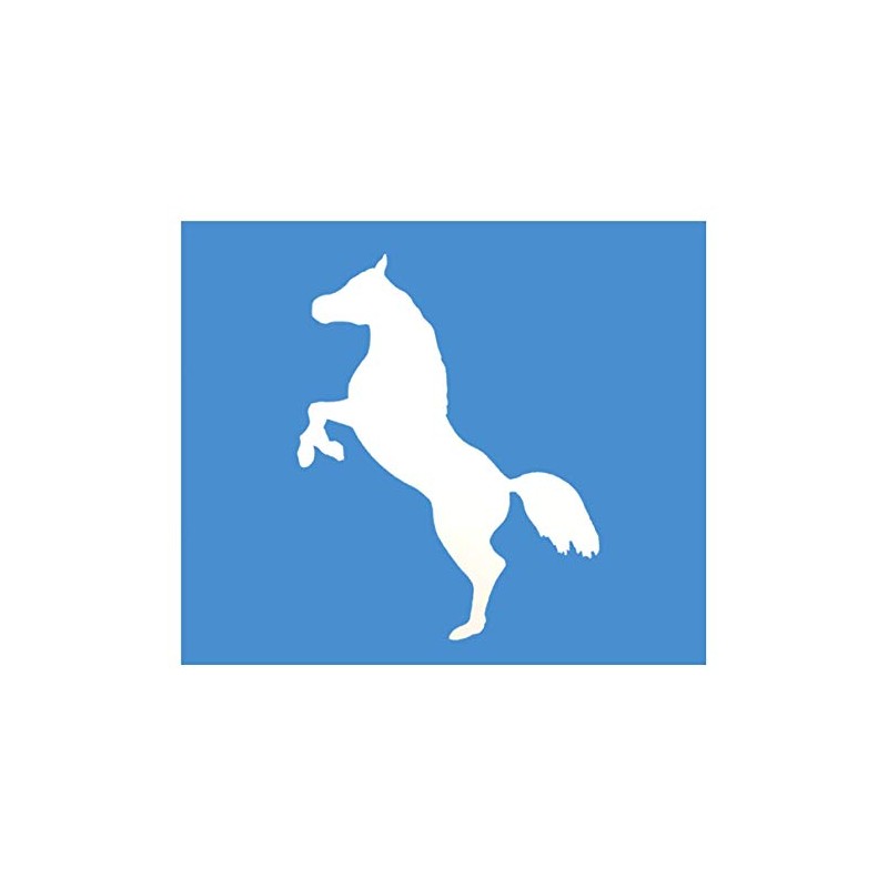 EZ-STIK Horse StandingJ359 8 inch Tall Sticker Decal