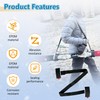 Ski Boot Straps, Adjustable Skis Shoulder Carrier Strap with Protector