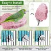 4 PCS Bird Beak Grinding Stone, Bird Perches for Cage,