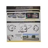 ISUMO Set 2 Windshield Washer Nozzle Front Dual Holes Fits: