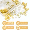 Gold Push Pins Set, 310 Pcs Decorative Thumb Tacks for