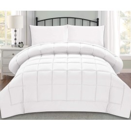 KingLinen White Down Alternative Comforter Duvet Insert Twin