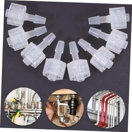8pcs hose connector lock barb adapter lure hose adapter lock fitting kit lure lock connector lure hose fitting lure lock bottle adapter pp JECOMPRIS