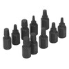 10Pcs Broken Screw Extractor Set 1/4 7/32 3/16 5/32 1/8