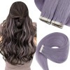 sunny hair Extensiones Cabello Natural Púrpura 14in 50gr