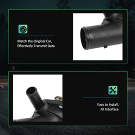 SCITOO Thermostat Housing Assembly For Land Rover LR3 2005-2009,For Land Rover Range Rover 2006-2009,For Land Rover Range Rover Sport 2006-2009 Replaces LR005765