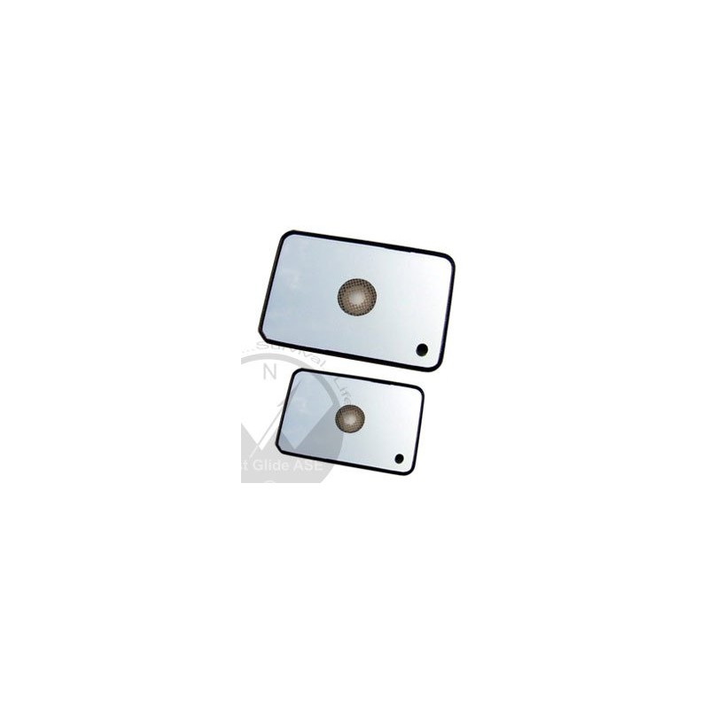 Best Glide ASE Military Grade Glass Signal Mirror (2 x