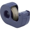 Nichiban CT-12DCB Cellotape Small Roll with Cutter, Straight Cutter, Blue