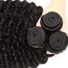 Jucames 24" Brazilian Curly Natural Deep Wave Human Hair Brazilian