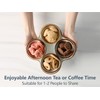 ONEMORE Chip and Dip Serving Set, 8.5 inch Speckled Ceramic