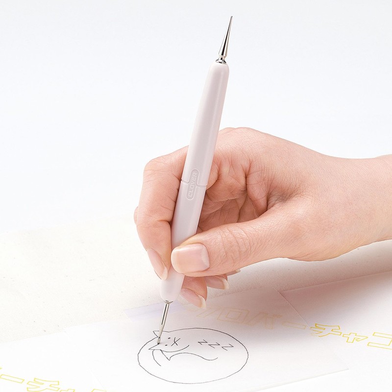 Clover 21-083 Tracer Iron Brush Type for Thin and Thick