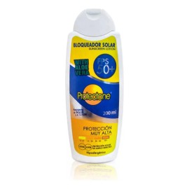 Protector Solar Fps 50 Bloqueador Solar Con Aloe Vera 200ml Uso Diario ideal para rostro y cuerpo hipoalargenico                                      