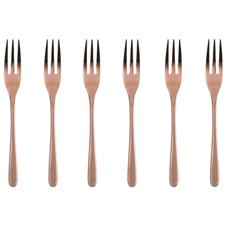 Sambonet - Taste Set di 6 Forchette Dolce in Acciaio