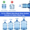 VARACL 5 Gallon Water Jug Cap - Reusable Silicone Non-Spill