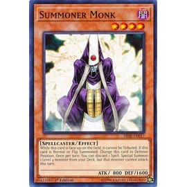 Yu-Gi-Oh! - Summoner Monk - SR08-EN017 - Common - 1st Edition - Structure Deck: Order of The Spellcasters