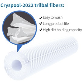 Cryspool Pool Filter Compatible with Unicel C-8409, Filbur FC-1292, PA90, Hayward C900, CX900RE, 90 Sq. Ft, 1 Pack