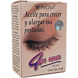 Aceite para Crecer y Alargar sus Pestañas Prosa 4 en uno (Pack 2)