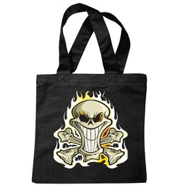 Tasche Umhängetasche Biker Shirt - Skull - Gothic - Motorcycle Shirt - motorrad - Rocker Motive - Chopper - Custom Bike - Route 66 - Motorrad Club - MC - Kutte - Einkaufstasche Schulbeutel Turnbeu