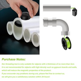 Magnetic cable puller, magnetic cable puller guide system, wire puller tool that can fit through pipes, walls, floors and ceilings