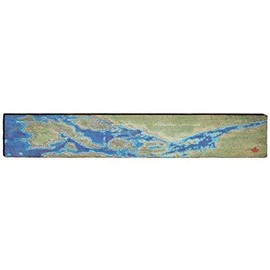 Mill Wood Art St. Lawrence River, 1000 Islands Map