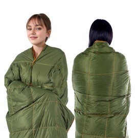 ASAB Down Camping Blanket 650 Fill Power Packable Lightweight & Durable Travel Blanket Cold Weather Compact Puffy Backpacking Warm Sleeping Quilt Camping Blanket Ideal for Outdoors Travel Festival Car