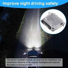 RIDLOG HID Headlight Ballast Fit for D3S Buick Enclave 2013-2017, for GMC Acadia 2013-2015, for Jeep Grand Cherokee 2014-2020 Xenon Ballast Module Control for 68222897AA 22840414 LR014114 89089352