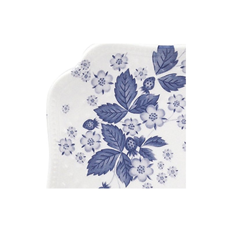 Wedgwood Strawberry Bloom Indigo Small Plate Plate Wedding Gift Present