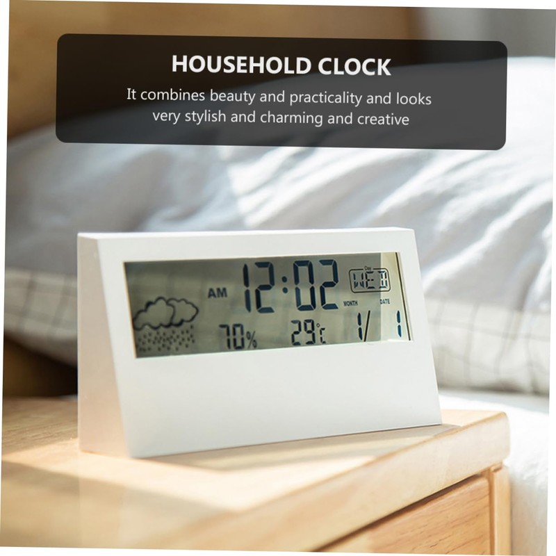 BIUDECO Alarm Clock Radio Digital Display Boys and Girls Bedside