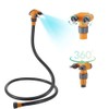 Portable Outdoor Misting System with Adjustable Nozzle