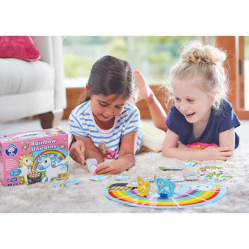 Orchard Toys Rainbow Unicorns - Educational Game to Adapt and