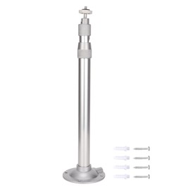 Yosoo Projector Ceiling Mount, 360° Adjustable, Universal Wall Mount, 5kg Load Capacity with 1/4" Thread Hanger, 360° Rotating Head, Compatible Projectors, Camcorders