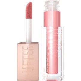 Maybelline Brillo Labial Lifter Gloss, fórmula con ácido hialurónico para labios hidratados y suaves, brillo hidratante hasta por 4 horas