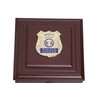 Allied Frame US Police Officer Medallion Desktop Box