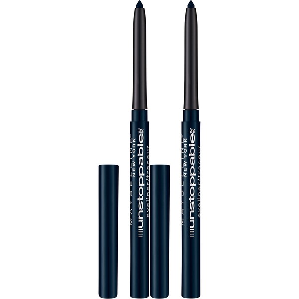 Maybelline Unstoppable Eyeliner, Onyx, 2 COUNT