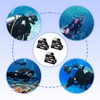 SIXDAWANJIA 3 Pack Snorkel Keeper Clip, 25mm Universal Snorkel Holder