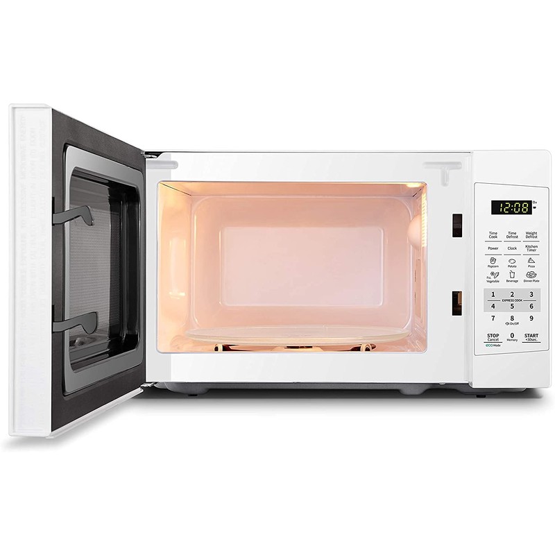 COMFEE' EM720CPL-PM Countertop Microwave Oven with Sound On/Off, ECO Mode