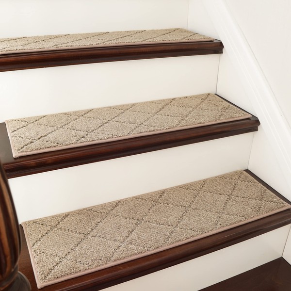COSY HOMEER Edging Stair Treads Non-Slip Carpet Mat 28inX9in Indoor