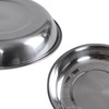 Xyskin Stainless Steel Serving Dinner Plates Tableware, Round Serving Platter
