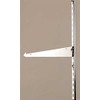 Metal Shelf Bracket for Slotted Standard in Chrome 12 Inch