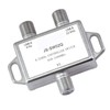 Satellite Switch, 0/22KHz, Compact Zinc Alloy TV Switch, Stable, Professional