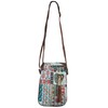 EliteKoopers Bohemian Crossbody Printed Mobile Sling Bag Fabric Pouch For