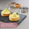 Westmark 4 x Tartelette Frames - Perfect Tart and Quiche