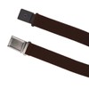 CTM® Kids' Adjustable Elastic Belt with Magnetic Buckle, Brown